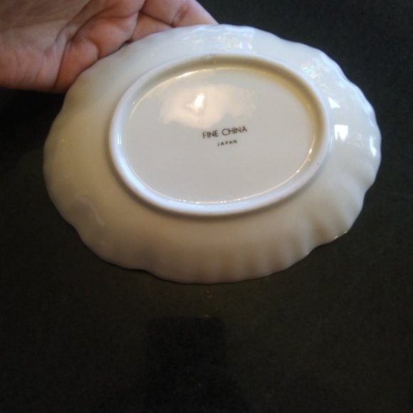 Made in Japan Porcelain Ware Bon Bon Candy trinket dish Holly Christmas - Picture 7 of 15